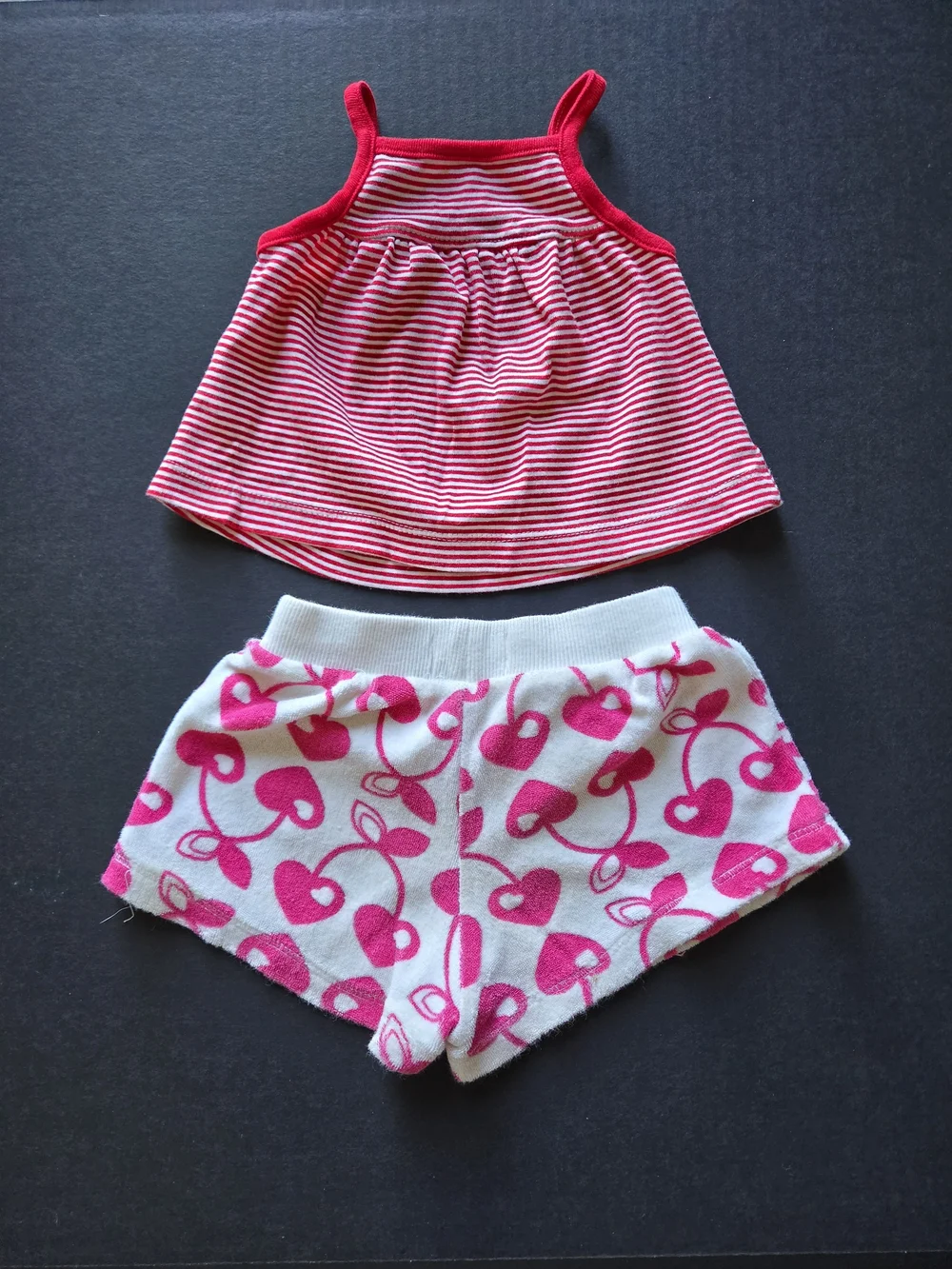 VTG Baby Girl Summer Clothing Bundle 11pc Set 6-9 Months Carters Old Navy Circo